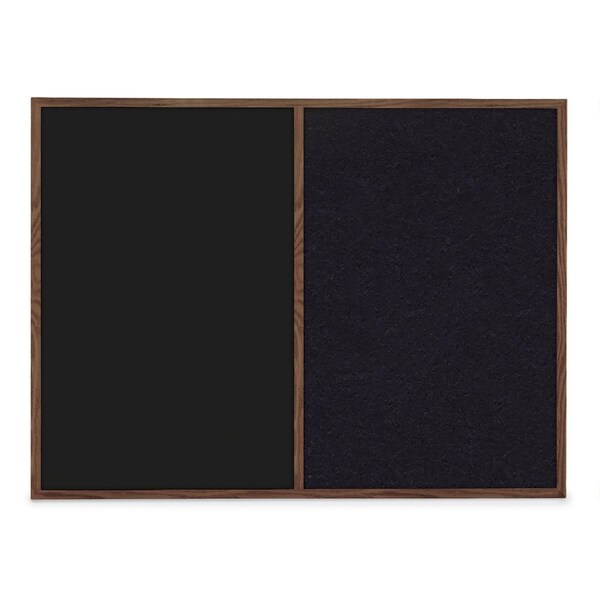 Slim Style Indoor Enclosed Corkboard, 48